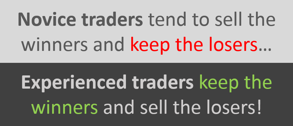 difference between novice and experienced traders